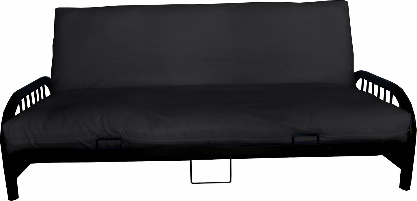 Futon Mattress Covers, Slipcovers, Bed Covering Protector, Solid Colors, 100% Polyester Poplin
