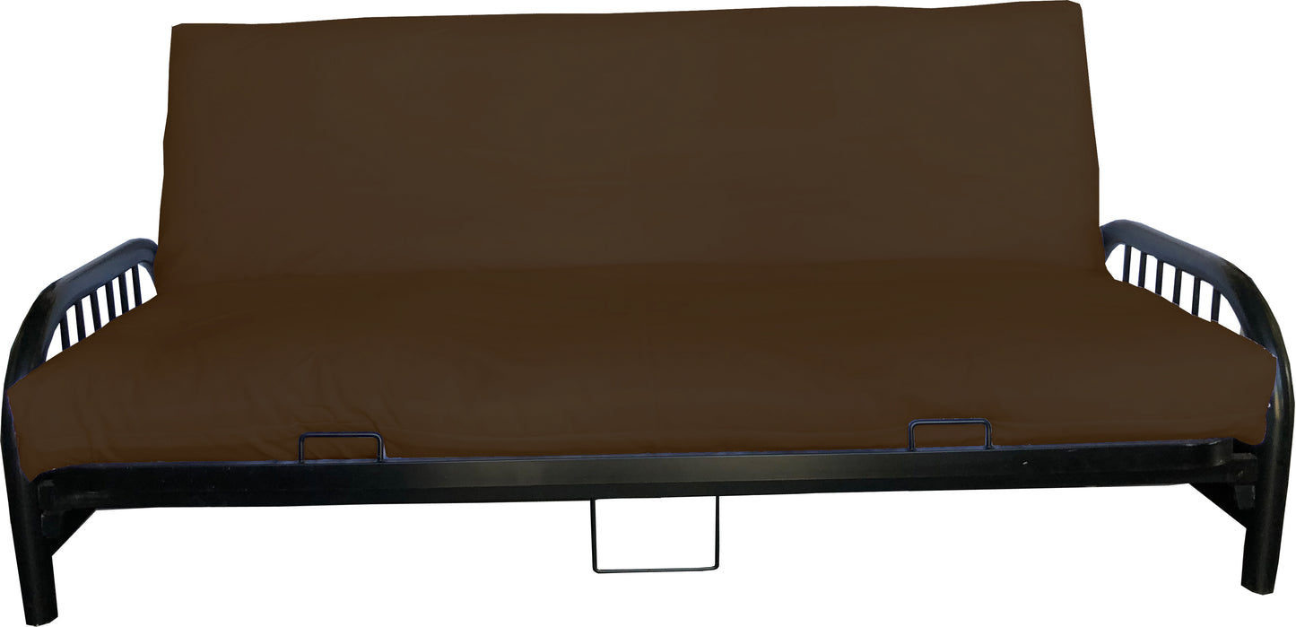 Futon Mattress Covers, Slipcovers, Bed Covering Protector, Solid Colors, 100% Polyester Poplin