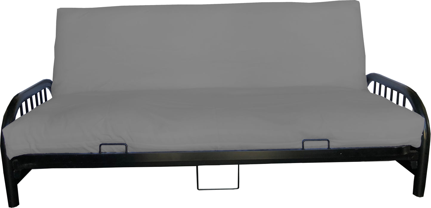 Futon Mattress Covers, Slipcovers, Bed Covering Protector, Solid Colors, 100% Polyester Poplin