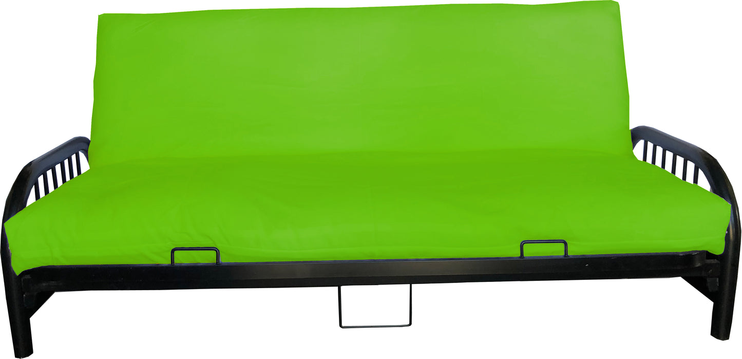 Futon Mattress Covers, Slipcovers, Bed Covering Protector, Solid Colors, 100% Polyester Poplin