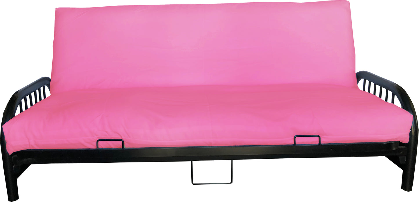 Futon Mattress Covers, Slipcovers, Bed Covering Protector, Solid Colors, 100% Polyester Poplin