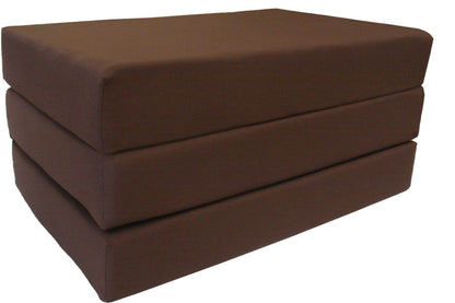 Tri Fold Foam Beds, Shikibutons, Foldable Ottoman Mattresses, High Foam Density 1.8 lbs