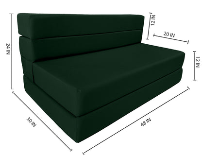 Folding Mattress, Bed, Studio Sofa Bed, RV Mattress, Chair Lounger, 6 x 48 x 80