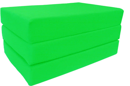 Tri Fold Foam Beds, Shikibutons, Foldable Ottoman Mattresses, High Foam Density 1.8 lbs