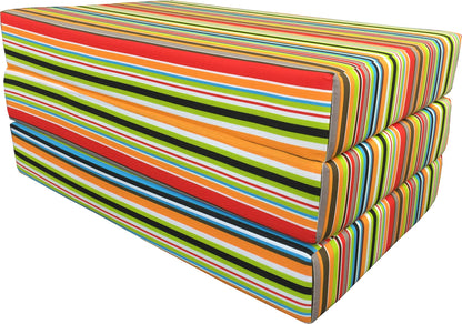 Tri Fold Foam Beds, Shikibutons, Foldable Ottoman Mattresses, High Foam Density 1.8 lbs