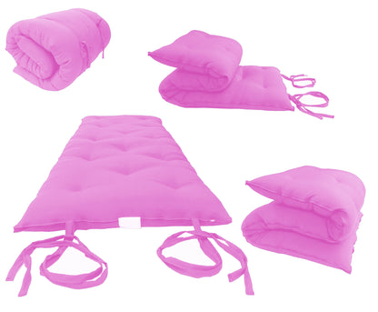 Traditional Japanese Floor Rolling Futon Mattresses, Yoga/Meditation Mats, Tatami