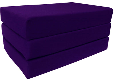 Tri Fold Foam Beds, Shikibutons, Foldable Ottoman Mattresses, High Foam Density 1.8 lbs