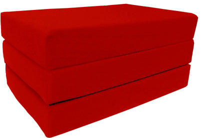 Tri Fold Foam Beds, Shikibutons, Foldable Ottoman Mattresses, High Foam Density 1.8 lbs