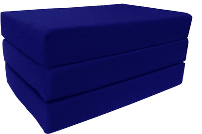 Tri Fold Foam Beds, Shikibutons, Foldable Ottoman Mattresses, High Foam Density 1.8 lbs