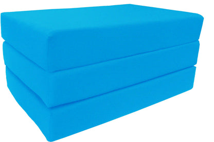 Tri Fold Foam Beds, Shikibutons, Foldable Ottoman Mattresses, High Foam Density 1.8 lbs