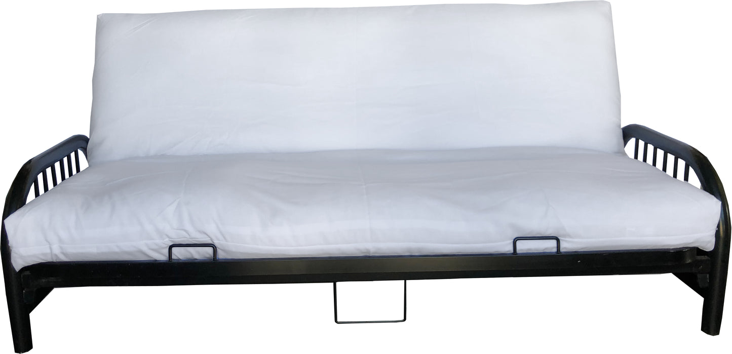 Futon Mattress Covers, Slipcovers, Bed Covering Protector, Solid Colors, 100% Polyester Poplin